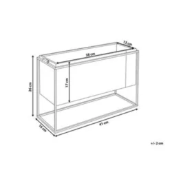 Beliani Kandelaar AMAMI - Goud Metaal -Beliani 022d96809f5c493a8ef9abaf2f38e0bf