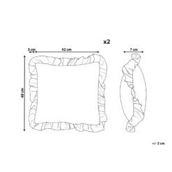 Beliani Sierkussen KALANCHOE - Roze Fluweel 2 Beliani Sierkussen KALANCHOE - Roze Fluweel -Beliani 026178bdf4364f37884d9fbdf6f2573a