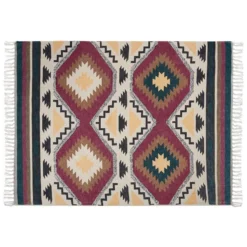 Beliani Plaid NAGON - Multicolor Katoen -Beliani 02ee0944cc4a460fa274912ccfb21235