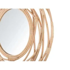 Beliani Wandspiegel BURGIS - Beige Rotan -Beliani 0412b52171cc4101b22acbb09f3529f8