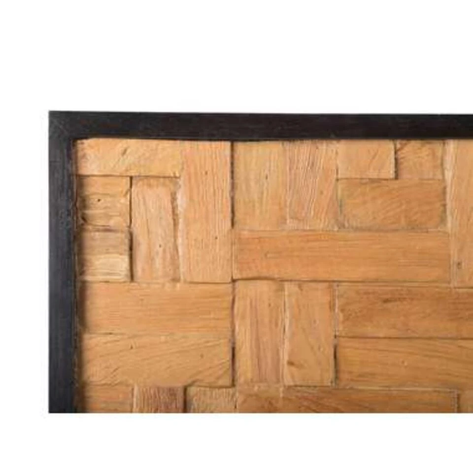 Beliani Wanddecoratie TOLUCA - Lichte Houtkleur Teakhout Beliani Wanddecoratie TOLUCA - Lichte Houtkleur Teakhout -Beliani 049074820f0745cdbaa81f54198a09c9