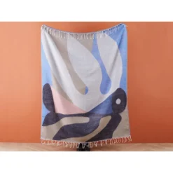 Beliani Plaid YALADI - Multicolor Acryl -Beliani 073104369fc04fe6a38553f603d1e92f