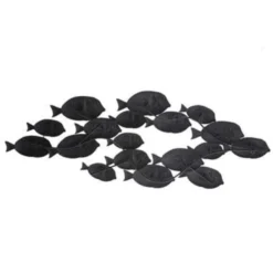 Beliani Wanddecoratie FERMIUM - Groen Metaal -Beliani 09b3eb513858460ea3768a3df05ba71e