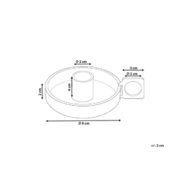 Beliani Kandelaar CHORIO - Zwart Ijzer 2 Beliani Kandelaar CHORIO - Zwart Ijzer -Beliani 0a71156ff8834aea8d6bcb8c7b78658a 1