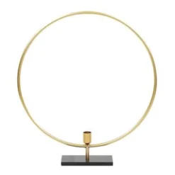 Beliani Kandelaar SERAM - Goud Metaal