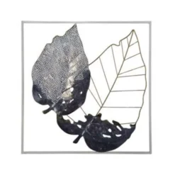 Beliani Wanddecoratie RHENIUM - Multicolor Metaal