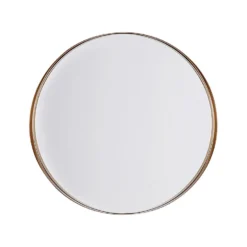 Beliani Wandspiegel PINEY - Koper Metaal