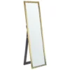 Beliani Staande Spiegel BRECEY - Goud Synthetisch Materiaal