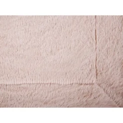 Beliani Plaid GELIK - Roze Polyester -Beliani 1000041402 0103