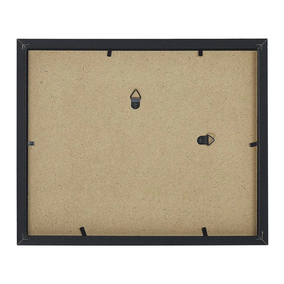 Beliani Fotolijst ZINIARE - Zwart Mdf Beliani Fotolijst ZINIARE - Zwart Mdf -Beliani 1000055351 0103