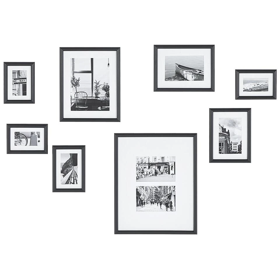 Beliani Fotolijst GARANGO - Zwart Mdf Beliani Fotolijst GARANGO - Zwart Mdf -Beliani 1000056811