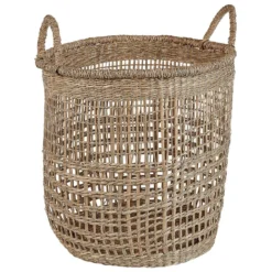 Beliani Mand ALBACORE - Beige Zeewier