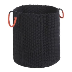 Beliani Mand MANNAR - Zwart Katoen