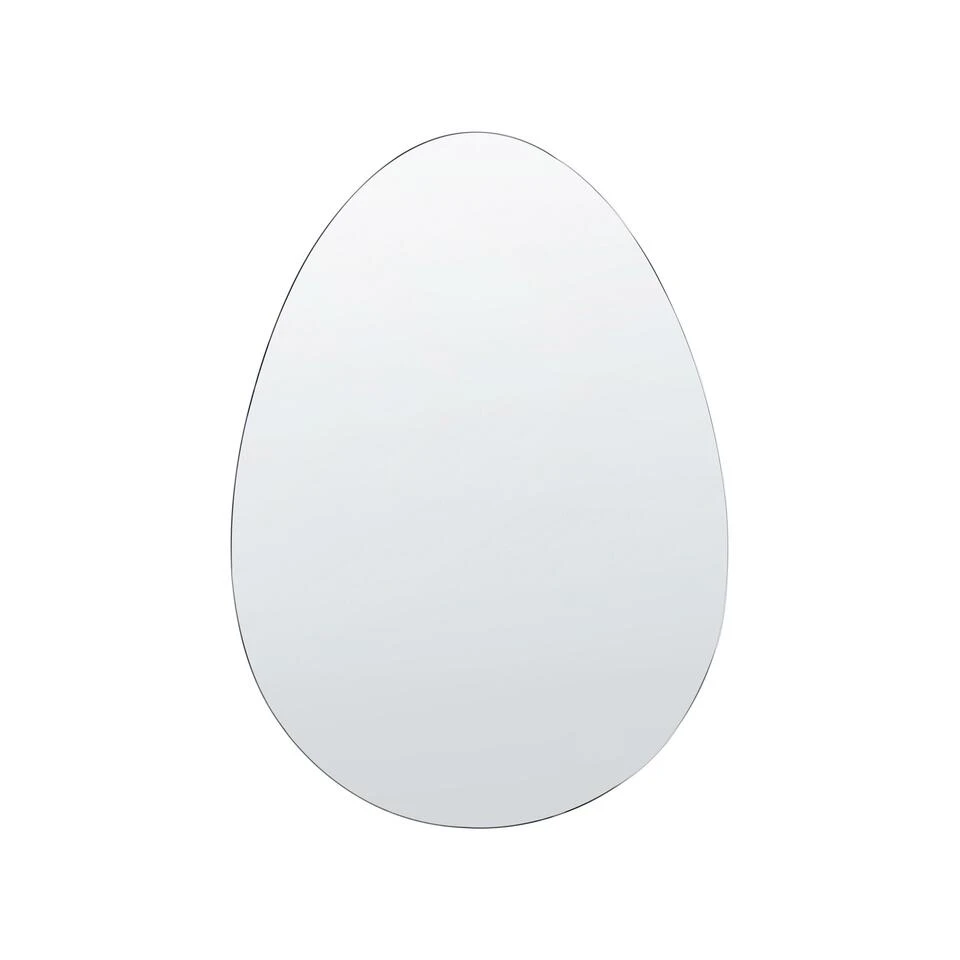 Beliani Wandspiegel MONTRESOR - Zilver Glas Beliani Wandspiegel MONTRESOR - Zilver Glas -Beliani 1000074090