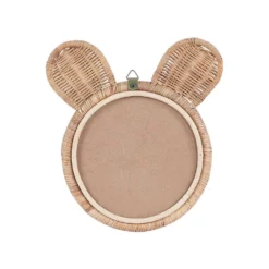 Beliani Wandspiegel ASHANTI - Natuurlijk Rotan -Beliani 1000074981 0103