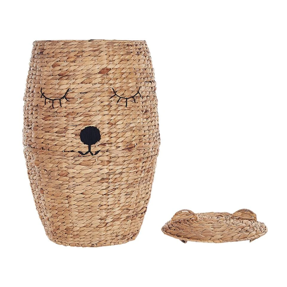 Beliani Mand SAMBUR - Natuurlijk Waterhyacinth Beliani Mand SAMBUR - Natuurlijk Waterhyacinth -Beliani 1000074992 0103