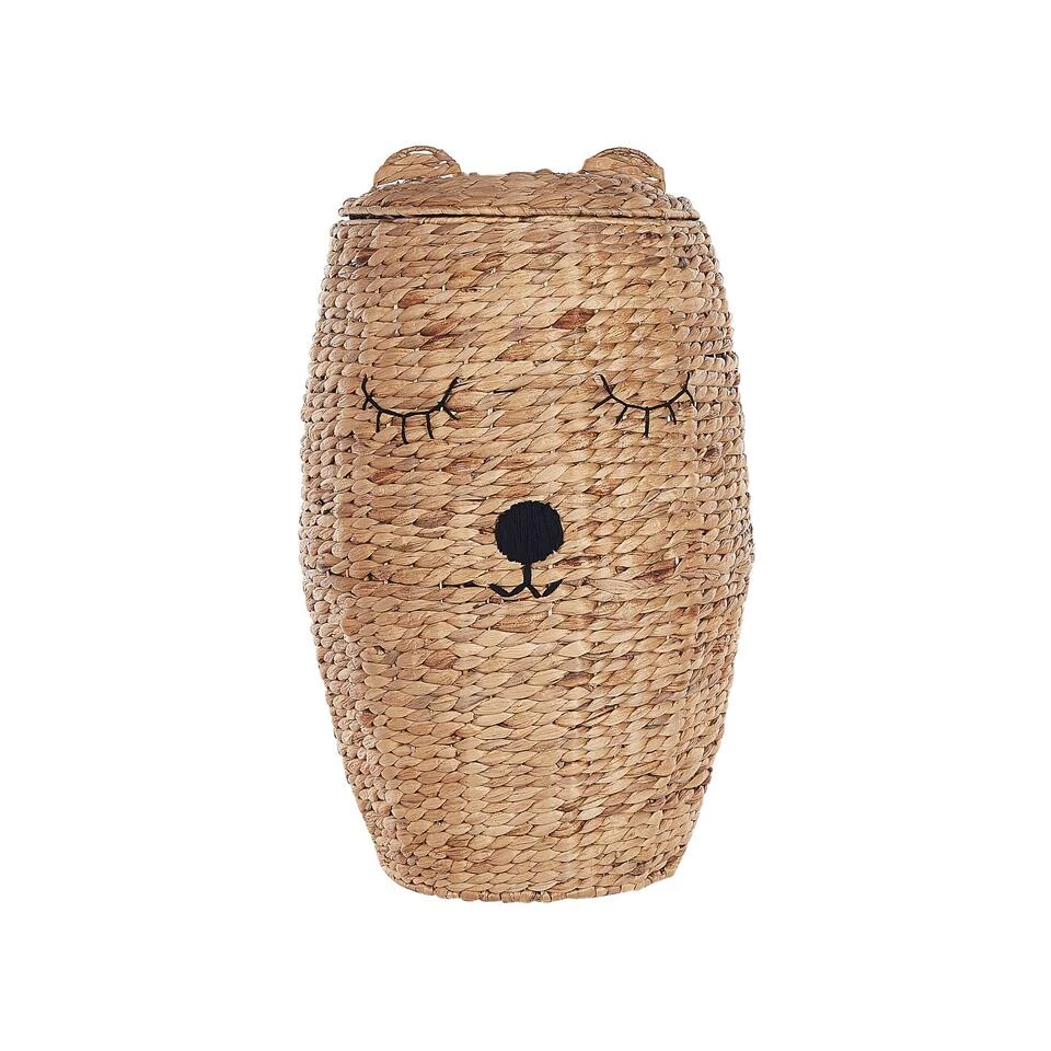 Beliani Mand SAMBUR - Natuurlijk Waterhyacinth Beliani Mand SAMBUR - Natuurlijk Waterhyacinth -Beliani 1000074992