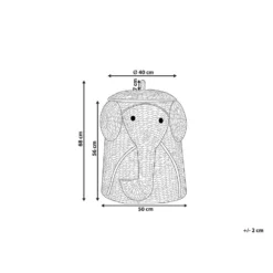 Beliani Mand DOGON - Natuurlijk Waterhyacinth -Beliani 1000074997 0102