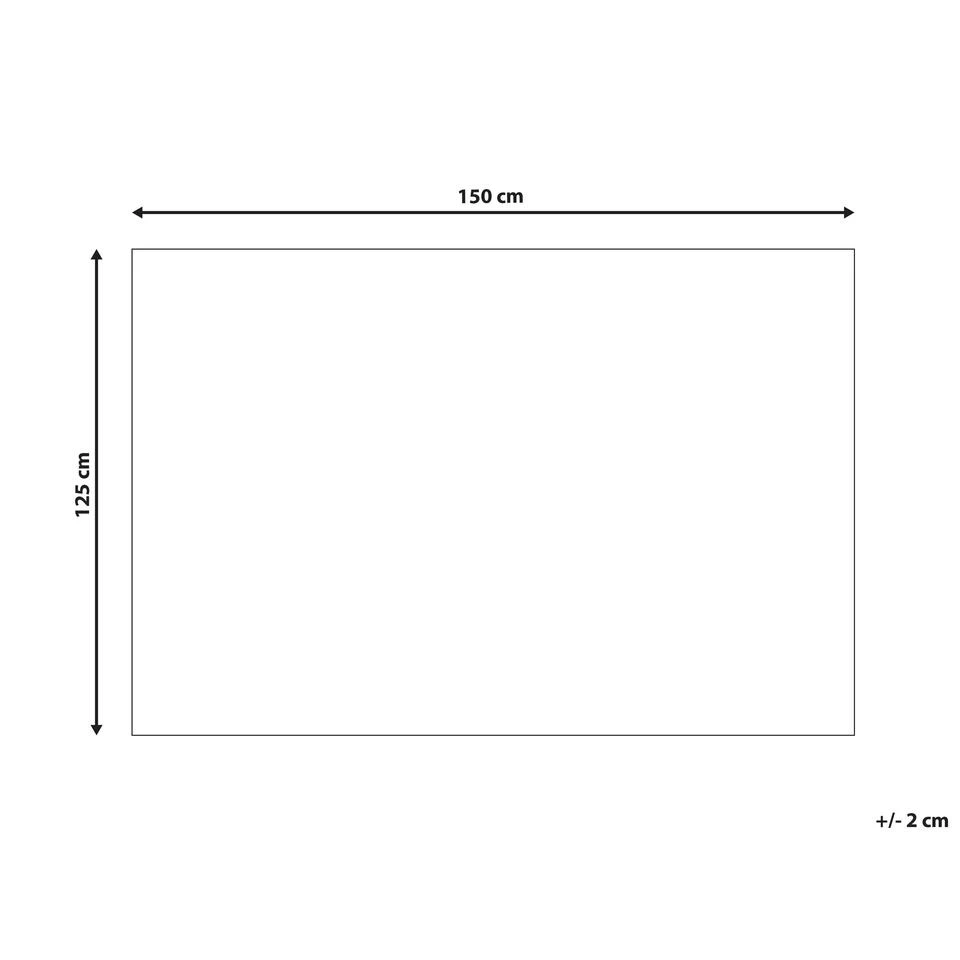 Beliani Plaid NAMDU - Rood Polyester Beliani Plaid NAMDU - Rood Polyester -Beliani 1000079674 0102