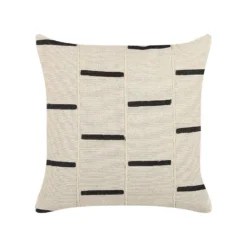 Beliani Sierkussen ABIES - Beige Katoen