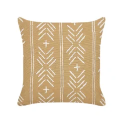 Beliani Sierkussen BANYAN - Beige Katoen