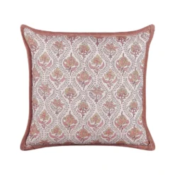 Beliani Sierkussen PICEA - Rood Katoen