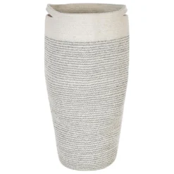 Beliani Mand ARRAH - Wit Katoen