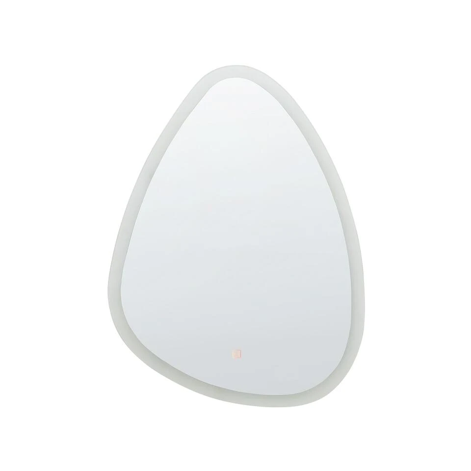 Beliani Badkamerspiegel BETHUNE - Zilver Glas Beliani Badkamerspiegel BETHUNE - Zilver Glas -Beliani 1000082988