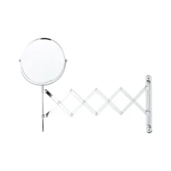 Beliani Badkamerspiegel YVELINES - Zilver Ijzer, Glas