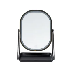 Beliani Make-up Spiegel DORDOGNE - Goud Metaal