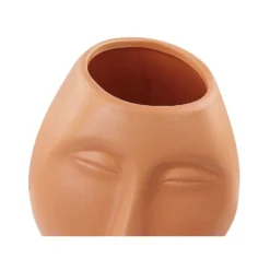 Beliani Bloemenvaas FLORINA - Oranje Porselein 3 Beliani Bloemenvaas FLORINA - Oranje Porselein -Beliani 1000086477 0104