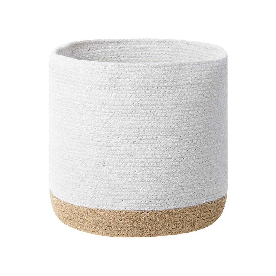 Beliani Mand BASIMA - Beige Katoen Beliani Mand BASIMA - Beige Katoen -Beliani 1000086717 0103