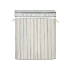 Beliani Mand KALTHOTA - Grijs Bamboehout -Beliani 1000087120 0103