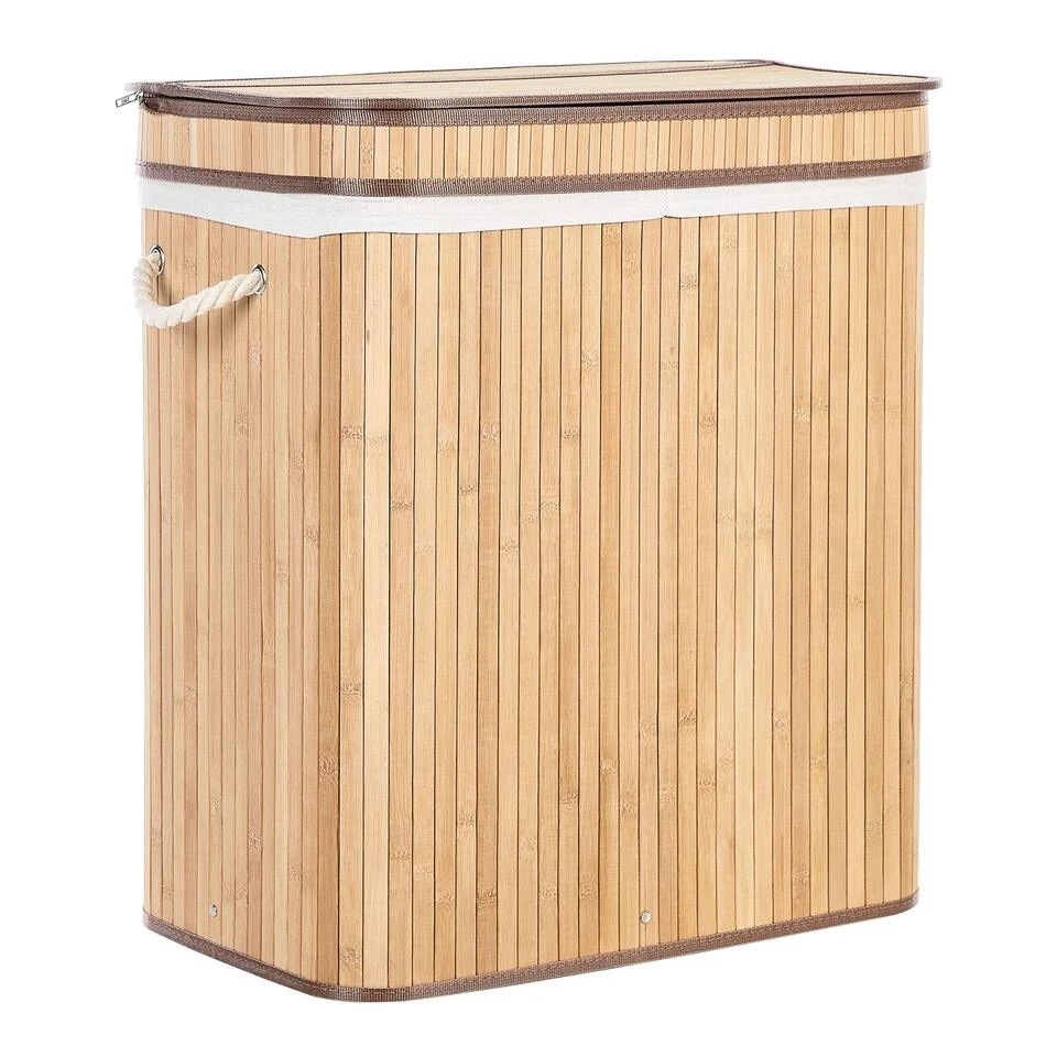 Beliani Mand KALTHOTA - Lichte Houtkleur Bamboehout Beliani Mand KALTHOTA - Lichte Houtkleur Bamboehout -Beliani 1000087136