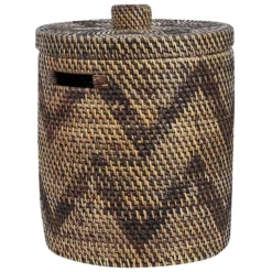 Beliani Mand BOHOROK - Natuurlijk Rotan