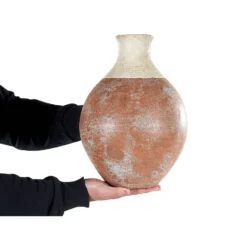 Beliani Decovaas BURSA - Bruin Terracotta 2 Beliani Decovaas BURSA - Bruin Terracotta -Beliani 1000088170 0103