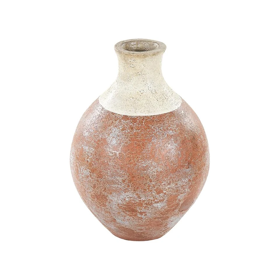 Beliani Decovaas BURSA - Bruin Terracotta Beliani Decovaas BURSA - Bruin Terracotta -Beliani 1000088170