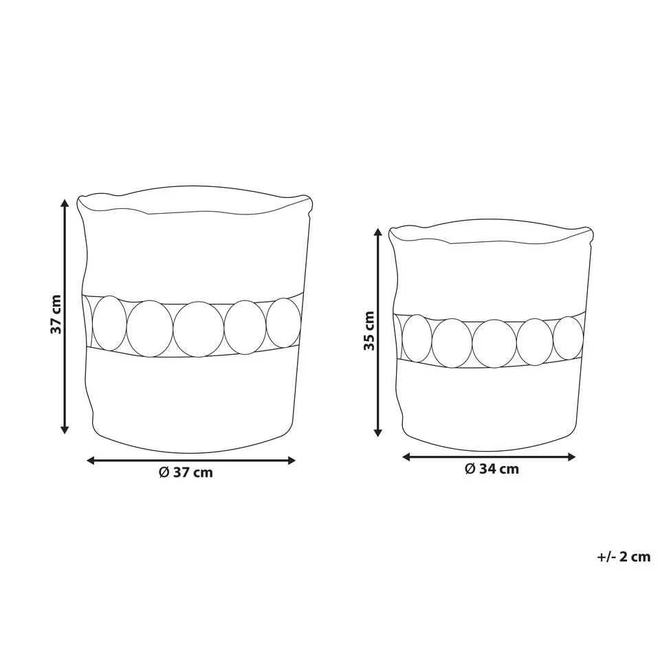 Beliani Mand ALANG - Natuurlijk Jute Beliani Mand ALANG - Natuurlijk Jute -Beliani 10b29e27899645a2b35ea1f64fab03b0