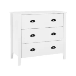 Beliani Commode DONOVAN - Wit Spaanplaat