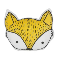 Beliani Sierkussen VADODARA - Geel Katoen