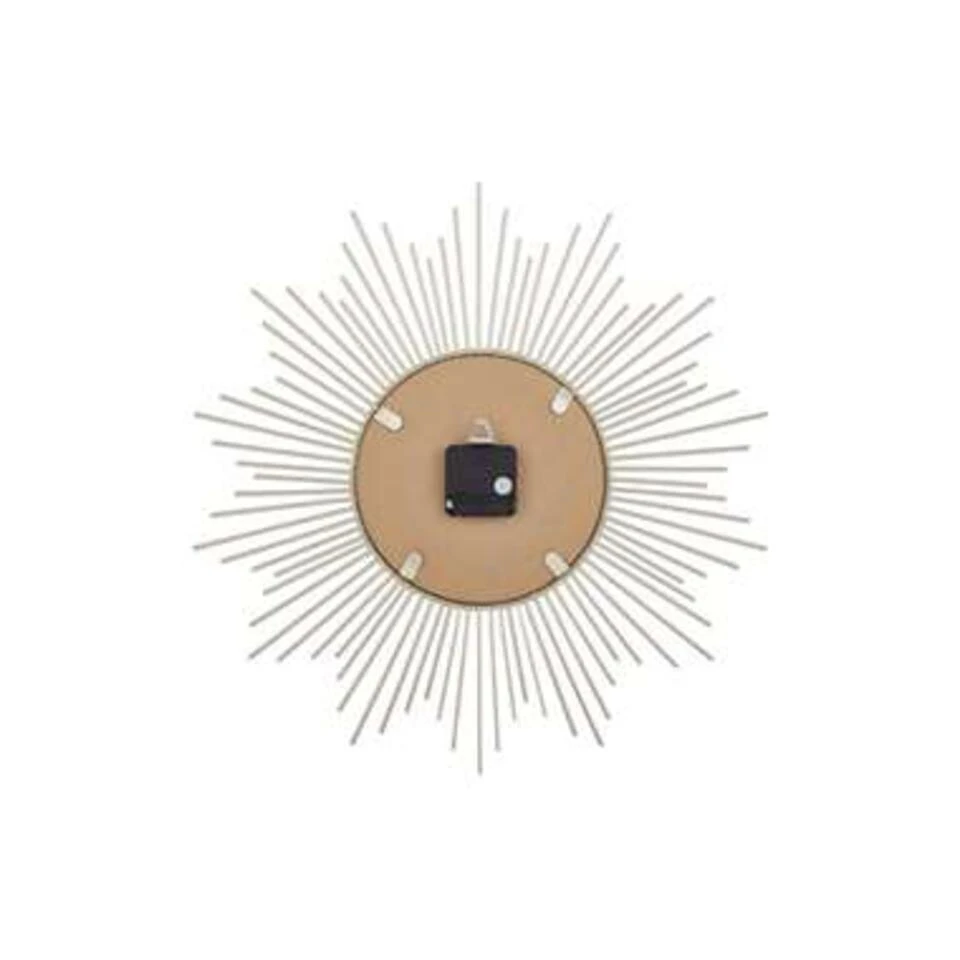 Beliani Wandklok SOLURA - Goud Ijzer Beliani Wandklok SOLURA - Goud Ijzer -Beliani 130d0fe2402d40e098f135131ad61313