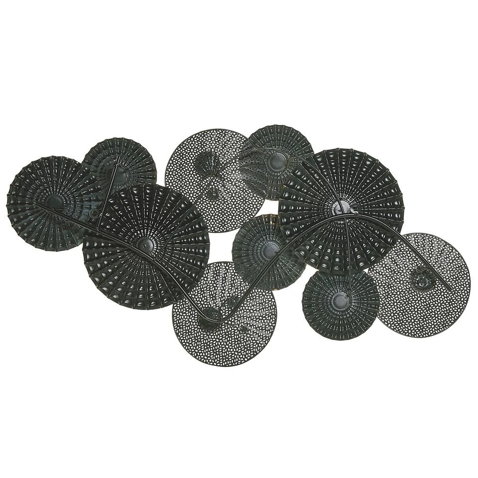 Beliani Wanddecoratie HASSIUM - Blauw Metaal Beliani Wanddecoratie HASSIUM - Blauw Metaal -Beliani 13396e9b0382403cac0e723c27f87484