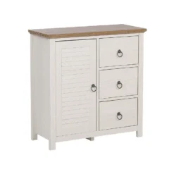 Beliani Sideboard KIRKLAND - Beige Mdf, Vezelplaat