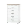Beliani Commode SHARON - Wit Spaanplaat