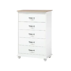 Beliani Commode SHARON - Wit Spaanplaat