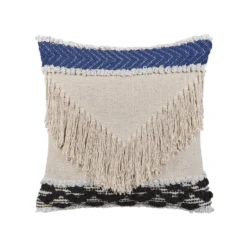 Beliani Sierkussen SOFCA - Beige Katoen