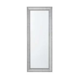 Beliani Wandspiegel BUBRY - Zilver Synthetisch Materiaal