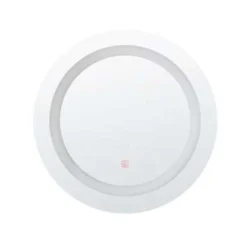 Beliani Badkamerspiegel SELUNE - Zilver Synthetisch Materiaal