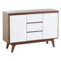 Beliani Sideboard PITTSBURGH - Wit Mdf