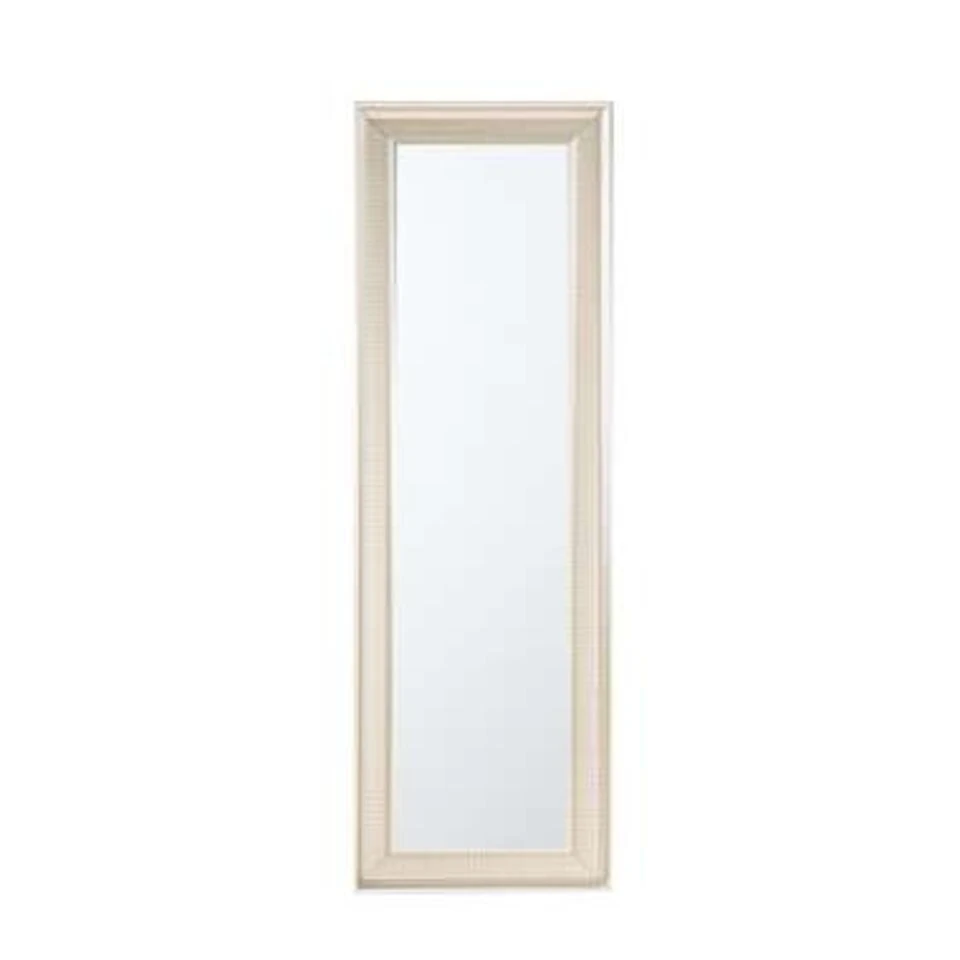 Beliani Wandspiegel CASSIS - Zilver Synthetisch Materiaal Beliani Wandspiegel CASSIS - Zilver Synthetisch Materiaal -Beliani 1825172393